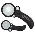 3 Lens Light Up Handheld Magnifier - UV & LED
